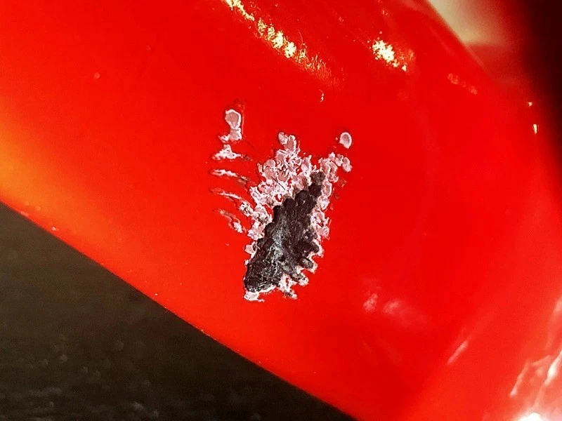 Juego de cuadro de bicicleta de carretera de carbono De Rosa King X Light 2005 tubo superior rojo: 565 mm raro Foto 4 de 4