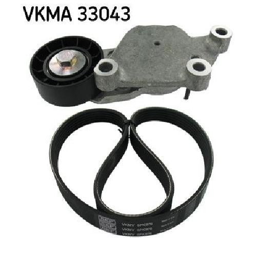 Keilrippenriemensatz FüR Ford Focus DA DB DM2 FCH FFS HCP 03 Bis 12 SKF Neu 8HX-image