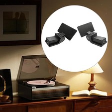 2 Pieces Dust Cover Hinge Turntables Accessories Professional Replaces Reliable