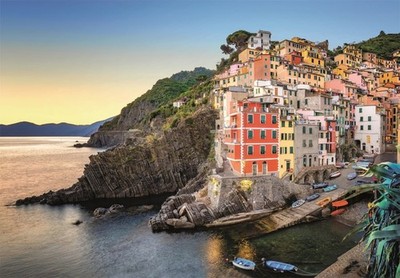 Puzzle (500 T.) Küste von Riomaggiore (Clementoni) NEU/OVP