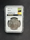 1881 Morgan Silver Dollar San Francisco $1 NGC MS 67 Uncirculated