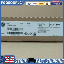 Allen Bradley AB 1747-L551 /C SLC CPU Processor Unit Module US Free Tax