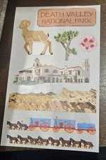 mrs. grossman 's stickers death valley national park 4x6 sheet
