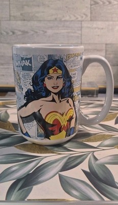 DC Comics Wonder Woman Coffee Mug NIB 