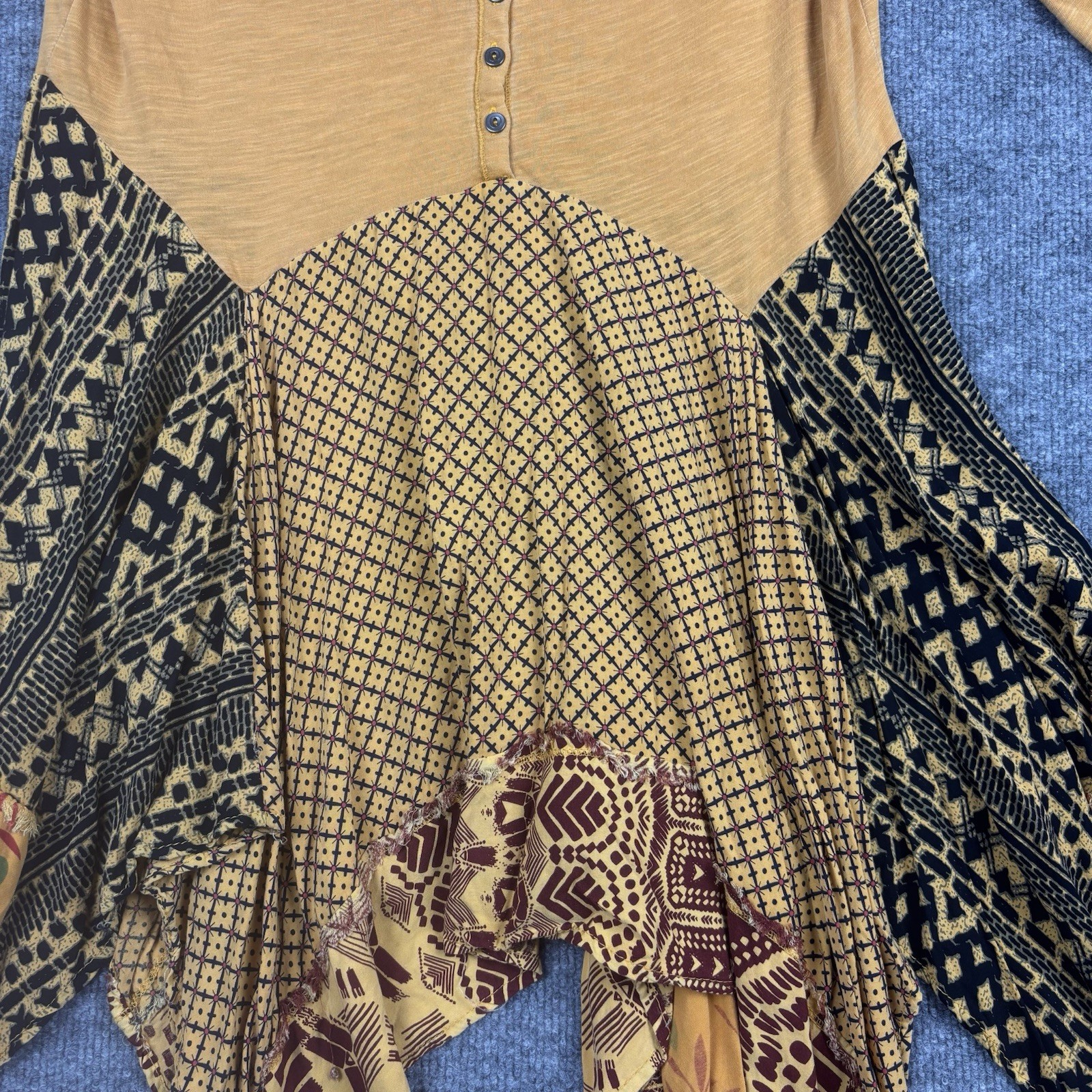 Indigo Thread Co Women’s Boho Patchwork Dress M M… - image 4