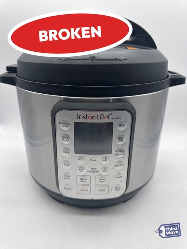 (BROKEN) Instant Pot Duo Plus 9-in-1 Multicooker, Stainless Steel, 6 Quarts (2)