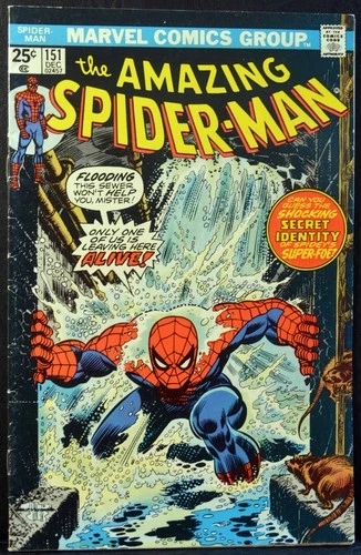 THE AMAZING SPIDER-MAN #151 Marvel 1975 F-VF+