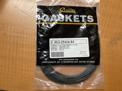 James Derby Cover Quad Seal O-Rings 10-Pack #JGI-25416-84-X Harley Davidson ^