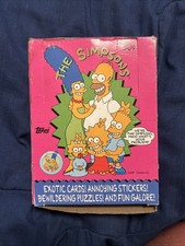 The Simpsons Trading Cards ~ Topps ~ 1990 ~ 36ct SEALED BOX ~  NOS Clean