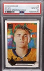 2024 Panini Donruss Bo Nix RC #6 Rookie Gridiron Kings PSA 10 Broncos JL5