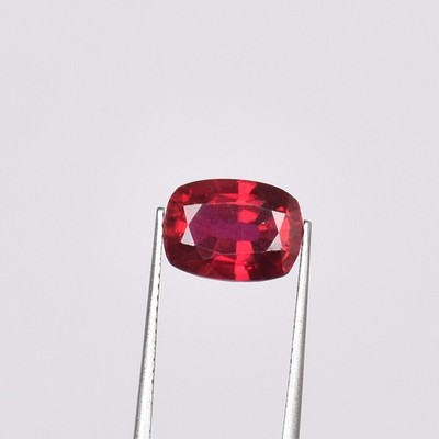 Red Ruby Blood 6,70 Ct. Kissenschliff Mosambik erstaunlicher SELTENER lose Ed...