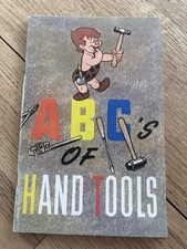 VTG 1945 General Motors ABCs of Hand Tools Booklet GM Automotive Manual WWII Era