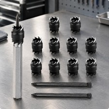 10 St&uuml;ck Rotations-Steckschwei&szlig;fr&auml;ser Mit Dorn Aus Hochgeschwindigkeitsstahl