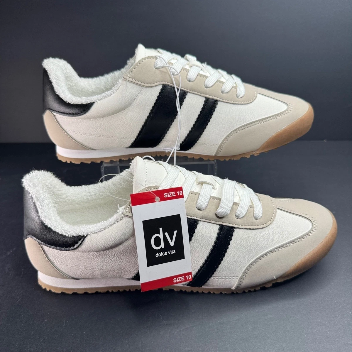 Dolce Vita White Athletic Shoes for Women for sale | eBay DV by Dolce Vita Comet Sneaker NEW Pale Orange/ White/ Black Size 6.5 main image 0