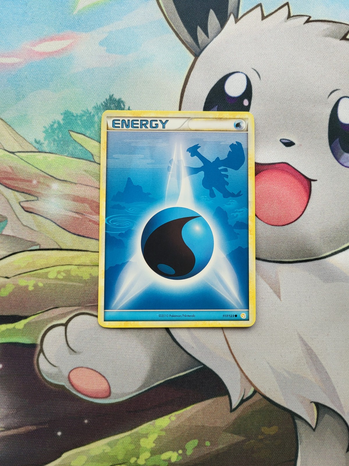 HGSS Pokémon Water Energy 117/123 Lugia