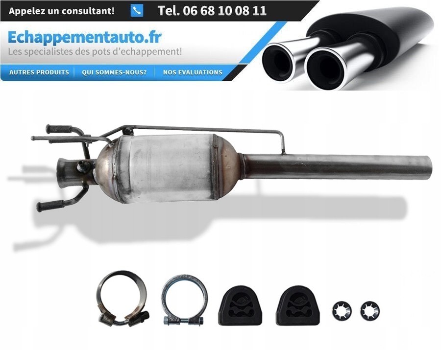 Fap DPF Mercedes-Benz Vito W639 à haute capacité de filtration des suies diesel