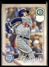 2018 Topps Gypsy Queen Missing Nameplate Cody Bellinger Los Angeles Dodgers #200