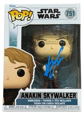 Hayden Christensen Signed Anakin Skywalker Funko Pop Star Wars Ashoka BAS COA