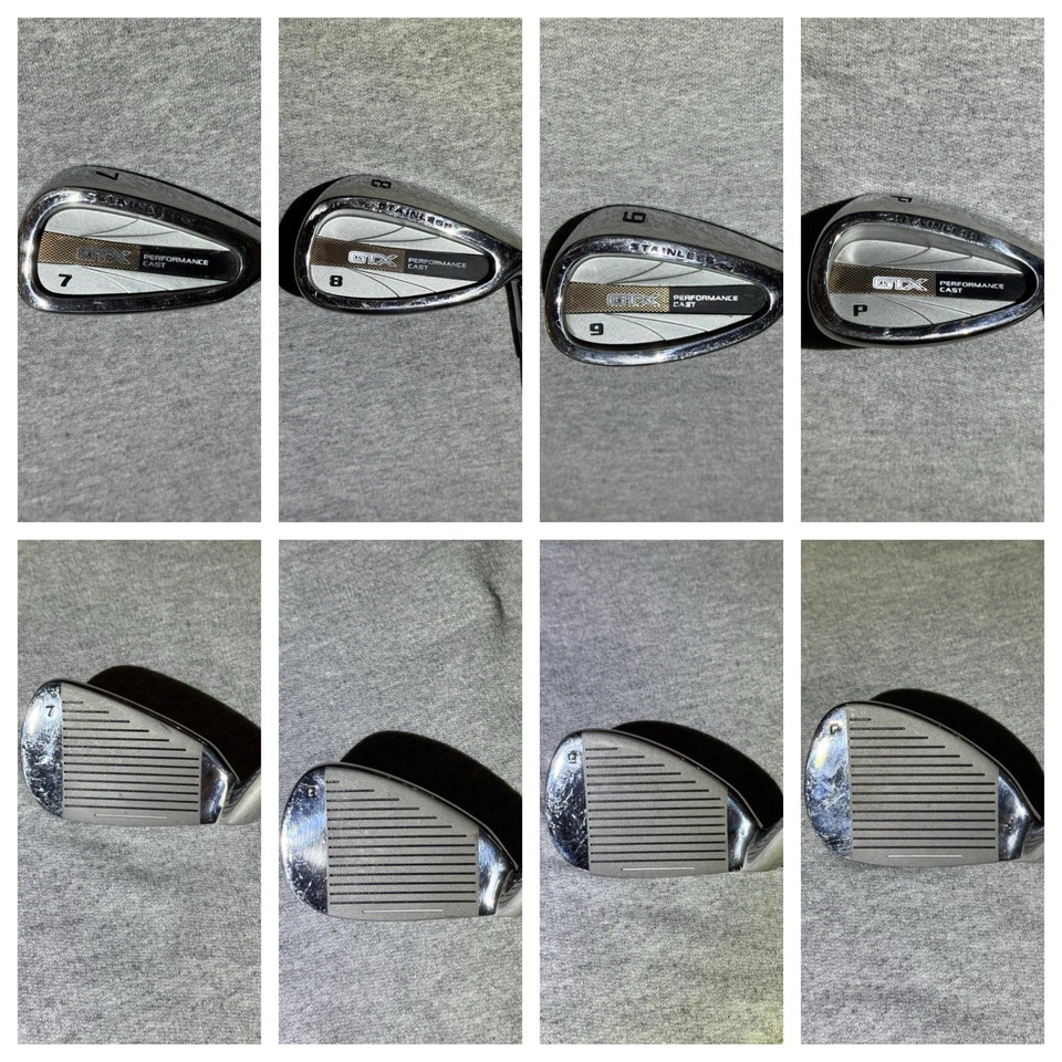 Affinity GTX Golf Irons Set 3-PW Steel  Shafts RH Golf Clubs Barely Used - Image 4 of 4