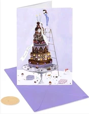 Papyrus Birthday Card Gemmed Cake 🎂