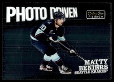 2022-23 O-Pee-Chee Platinum Photo Driven Matty Beniers #PD-14