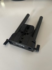 SmallRig Universal Baseplate with Dual 15mm Rod Rail Clamp for Camera Cage 1674