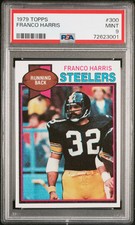 1979 Topps Franco Harris #300 PSA 9