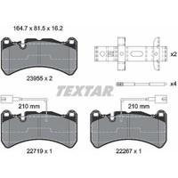 Textar 2395503 Bremsbelagsatz FüR Alfa Romeo Giulia Stelvio 952 949