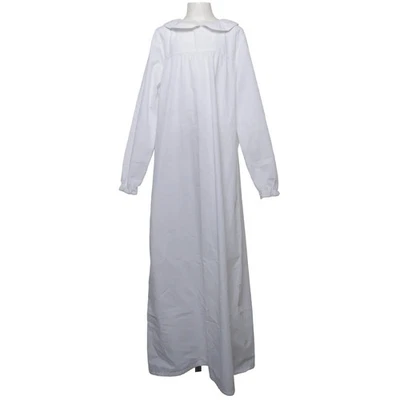 H&M, robe de baptême, taille : 146/152, blanc, coton, monochrome, fille #32J - Photo 1/4