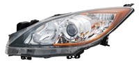 Scheinwerfer Links FüR Mazda 3 BL 2008-2014 HB3 H11 Halogen + LWR Stellmotor