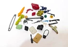1980s Hasbro GI Joe Weapons Accessories Part Backpack Helmet Lot ARAH Cobra