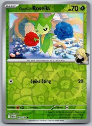 Cynthia's Roselia 007/182 Destined Rivals Reverse Holo Common