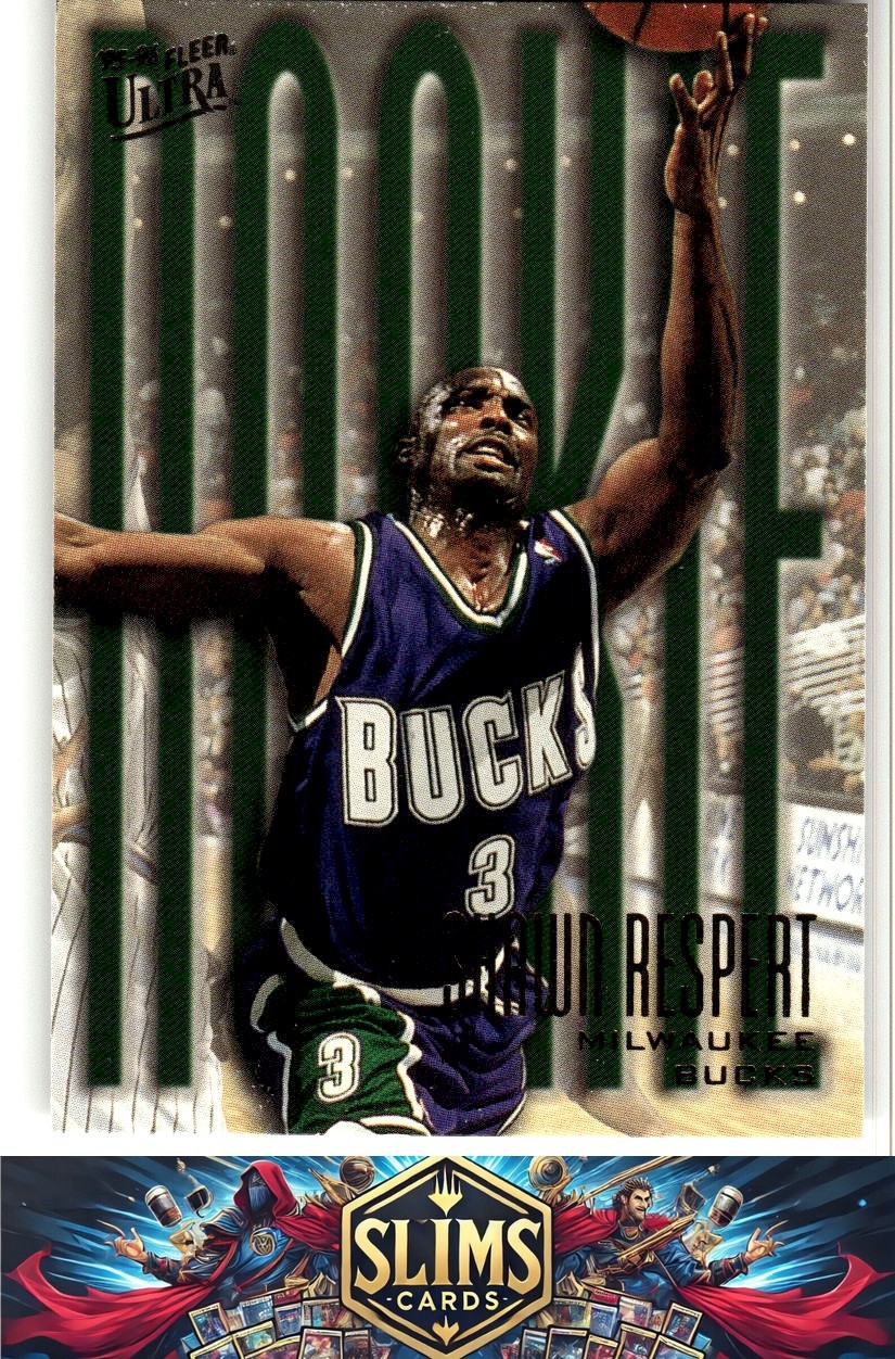 1995-96 Ultra Milwaukee Bucks Shawn Respert #285 Rookie