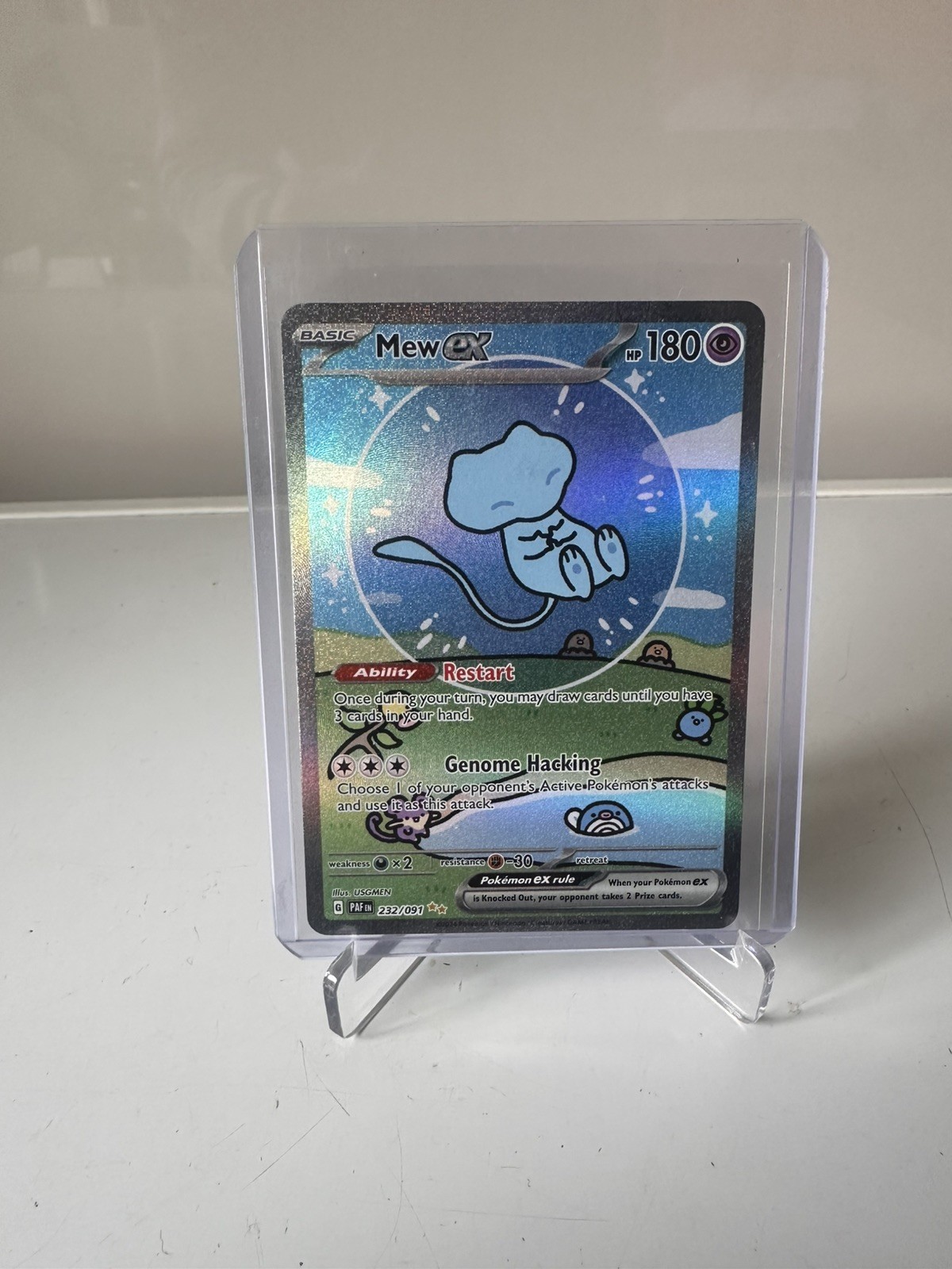 Mew ex 2024 Scarlet & Violet: Paldean Fates #232/091 Special