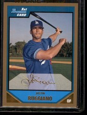 2007 Bowman #BP100 Justin Ruggiano Prospects Gold
