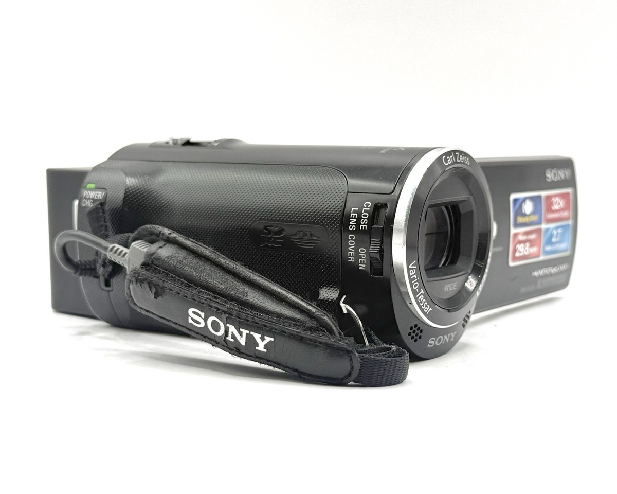 SONY HDR-CX220 ビデオカメラ 本体+純正アクセサリー付き Sony HDR-CX220 Camcorder - Black for sale online | eBay
