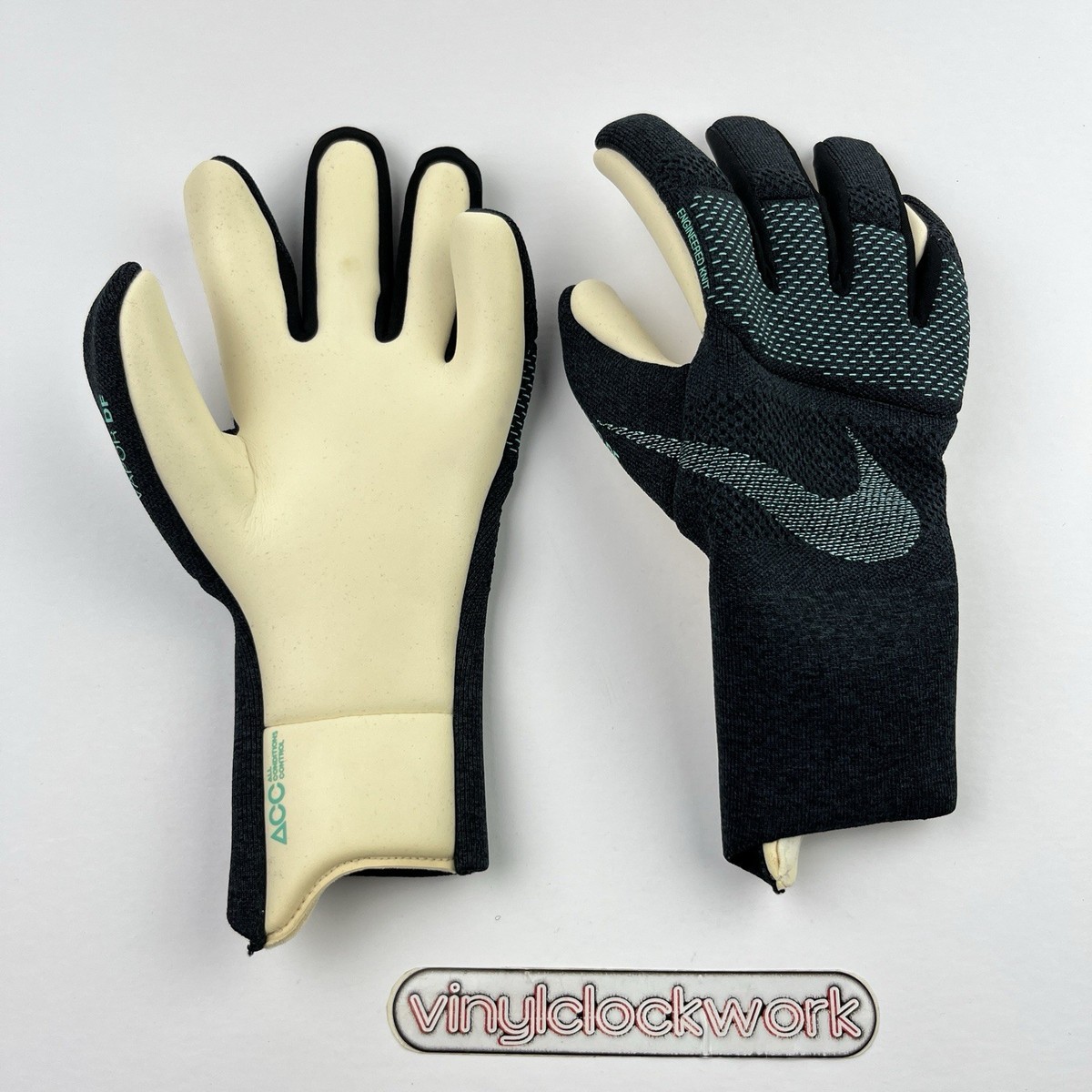 nike mercurial gloves black
