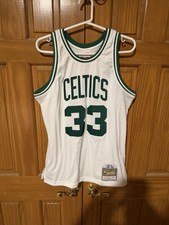 Mitchell Ness Men's Green Boston Celtics Larry Bird 33 Jersey Size Medium