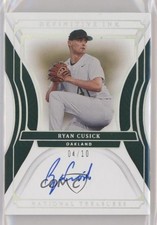 2022 National Treasures Definitive Ink Holo Silver 4/10 Ryan Cusick Auto 4f5