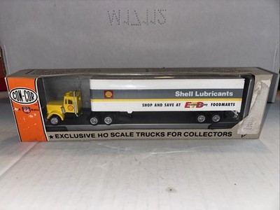 Concor HO Shell Lubricants 1/87 Tractor & Trailer, Herpa, New
