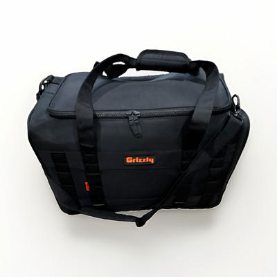 Grizzly Duffle Black 60L Heavy Duty Travel Gear Bag New Without Tags