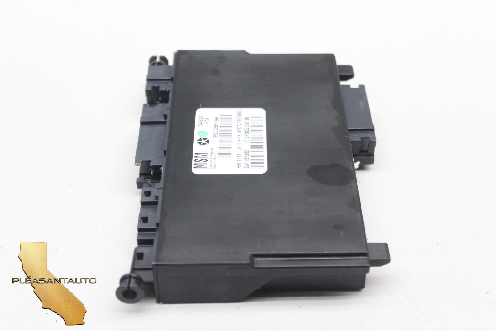 FRONT LEFT SEAT CONTROL MODULE ASSEMBLY OEM 40K 14-17 MASERATI GHIBLI S