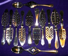 6 New Absinthe Spoons - you pick the selections from the spoons in photo