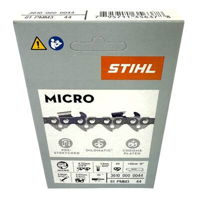 STIHL Picco Micro Mini 3 Sägekette 30 cm 3/8'' P 1,1 mm 44 TG ( 36100000044 )
