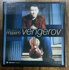 Best of Maxim Vengerov: Warner Classics 11 CD Box Set VGC