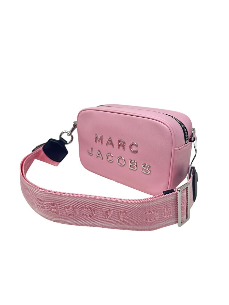 Marc Jacobs The Flash Bubblegum Pink Smooth Leather Camera