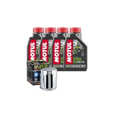 Huile Motul 5100 10W30 Pour Harley Davidson Road King Custom 2004-2006