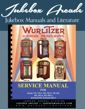Wurlitzer 750, 750E, 780, 780-E, 700, 800, 500, 500-A, 600,600-A, Service Manual