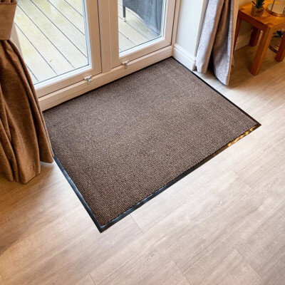 Beige Door Mat Carpet Entrance Mat 900mm x 1200mm Indoor