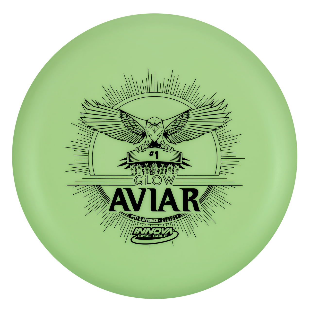 Innova Glow Disc Golf 3Disc Set, Glows in the Dark! Beginner DX Three